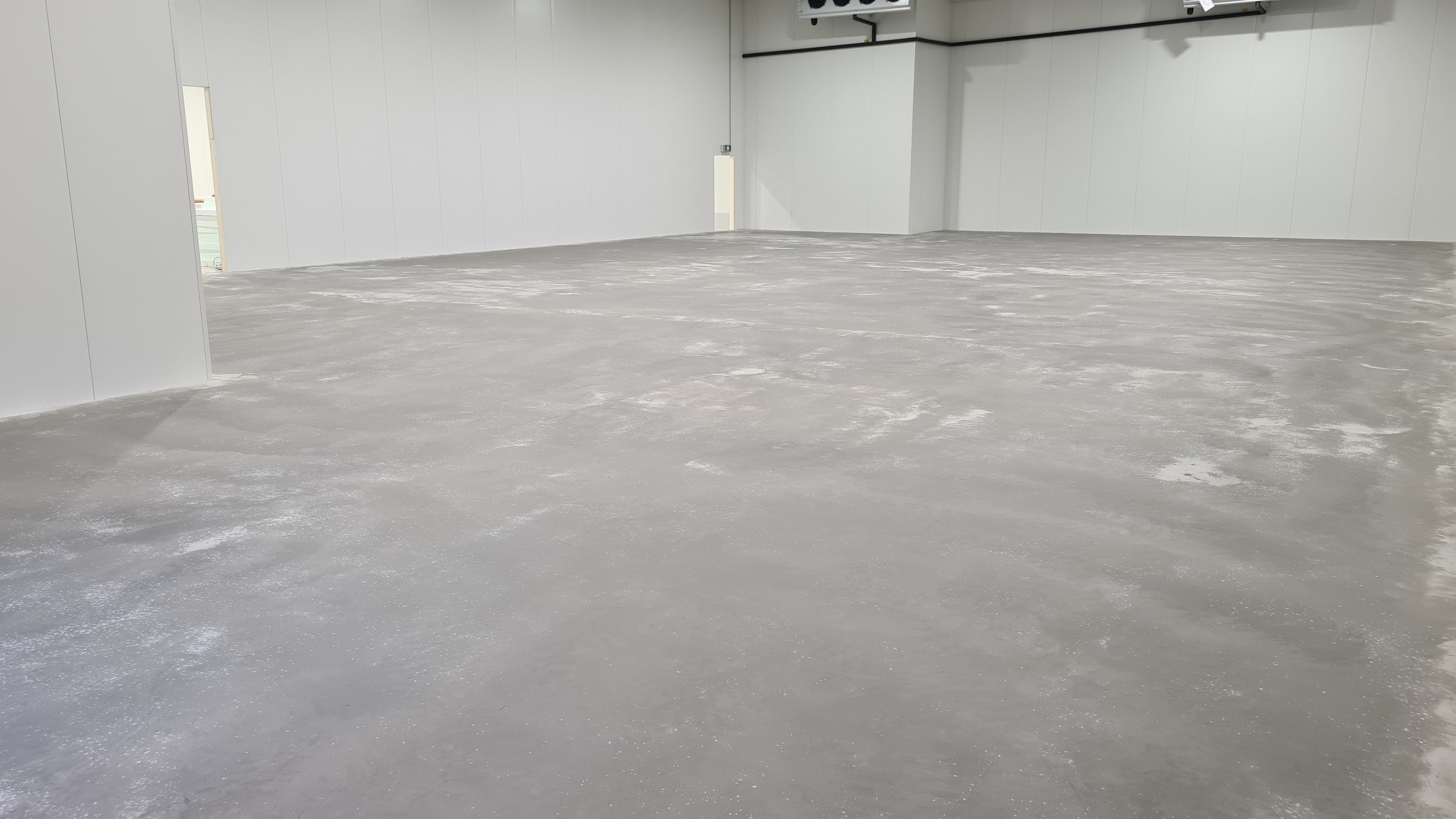 Narangba freezer slab — completed floor