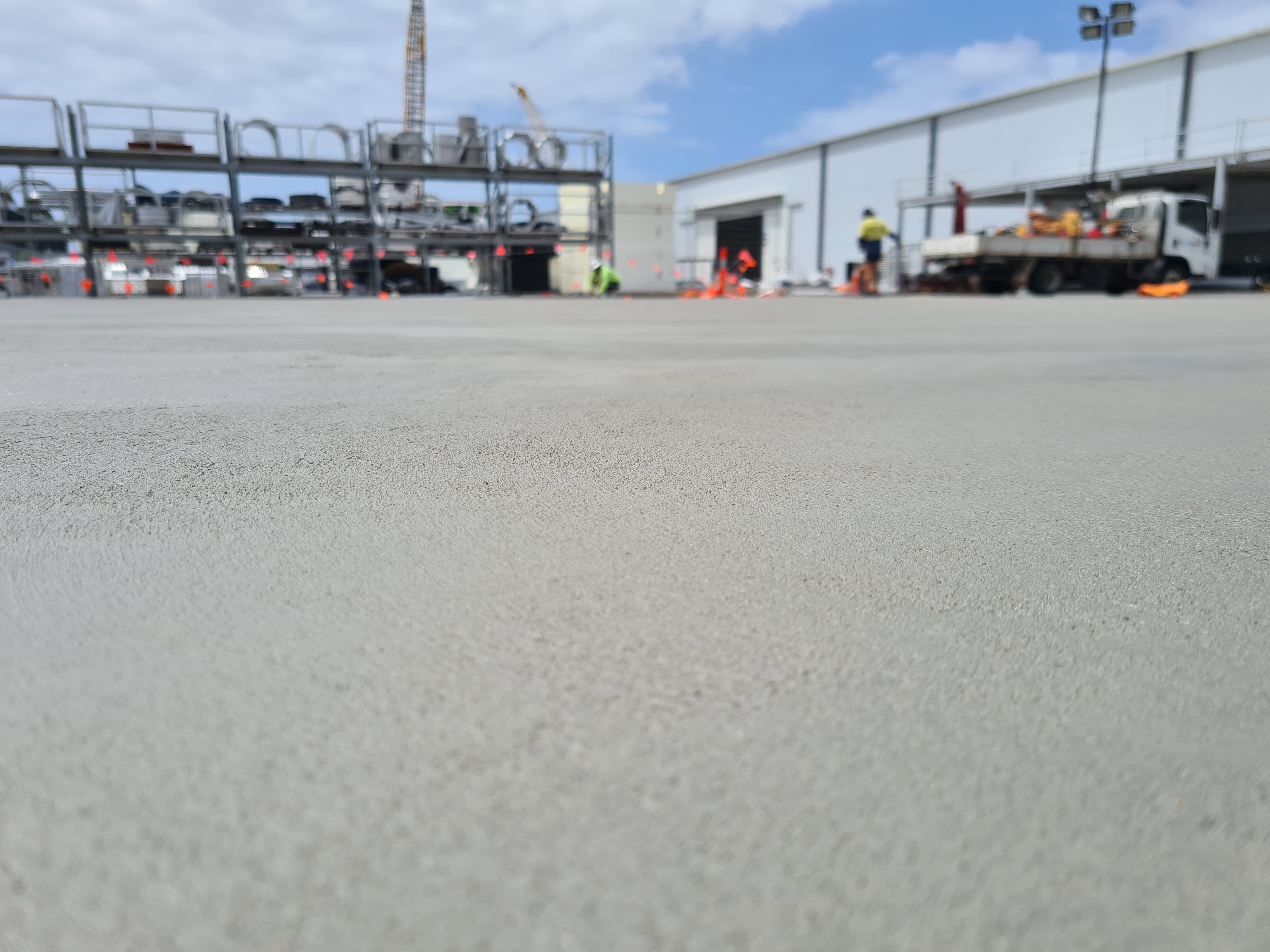 Jetty Specialist — completed slab surface