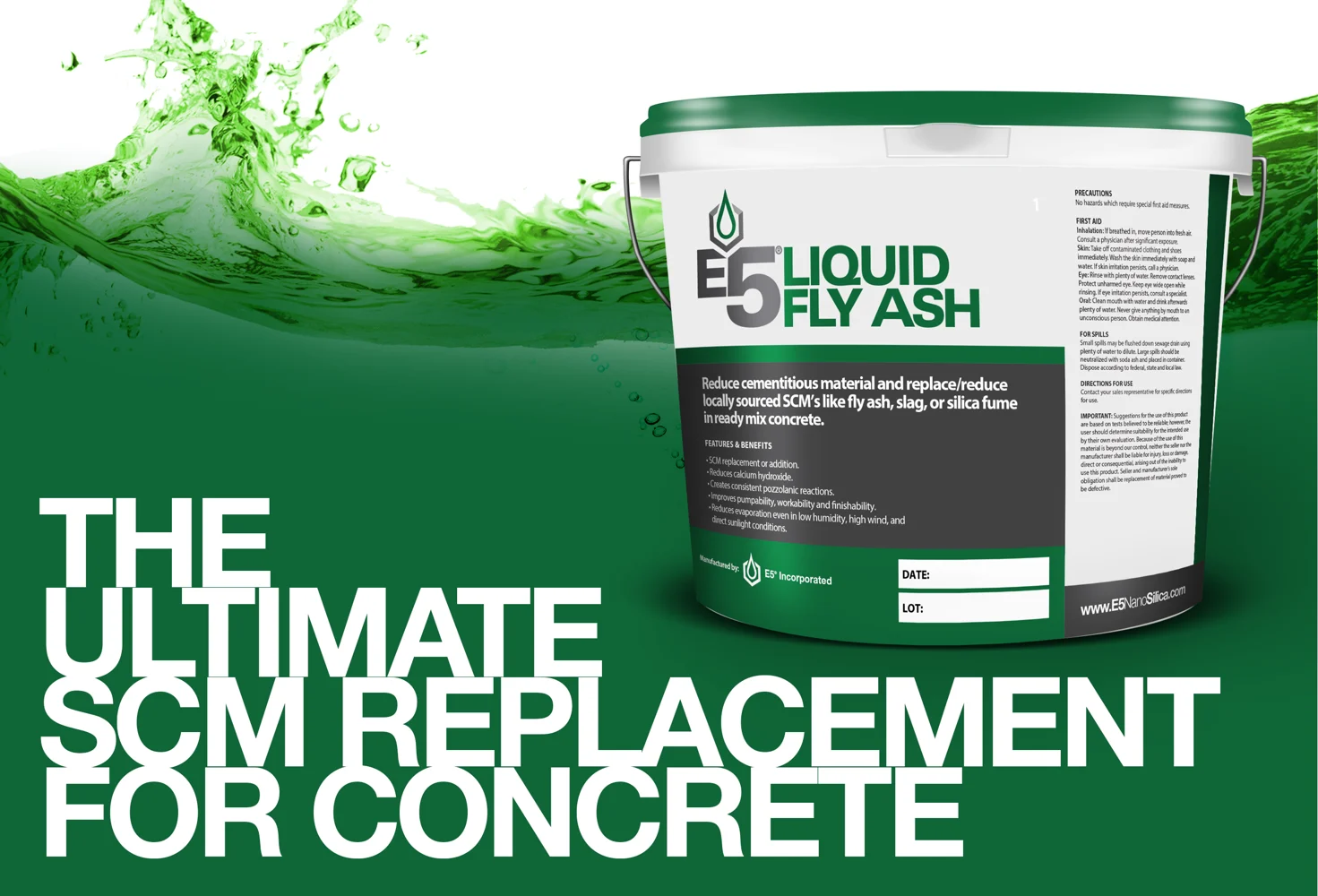 E5 Liquid Fly Ash