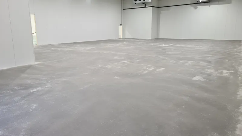 Narangba freezer slab — completed floor