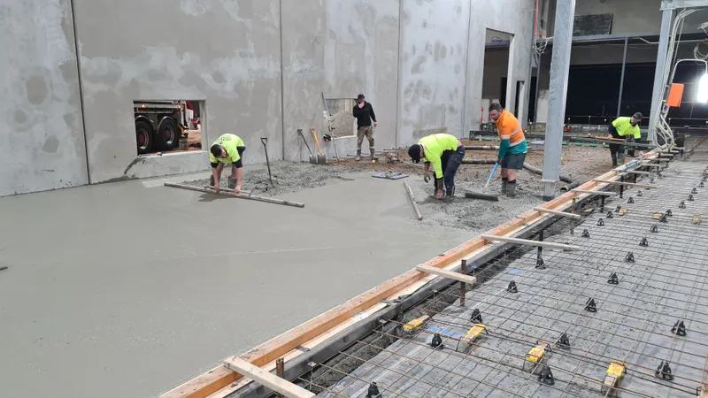 Bundaberg Brewing Co. — slab placement