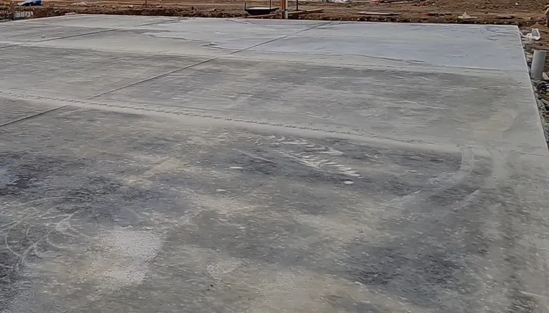Mammoth Storage — completed slabs